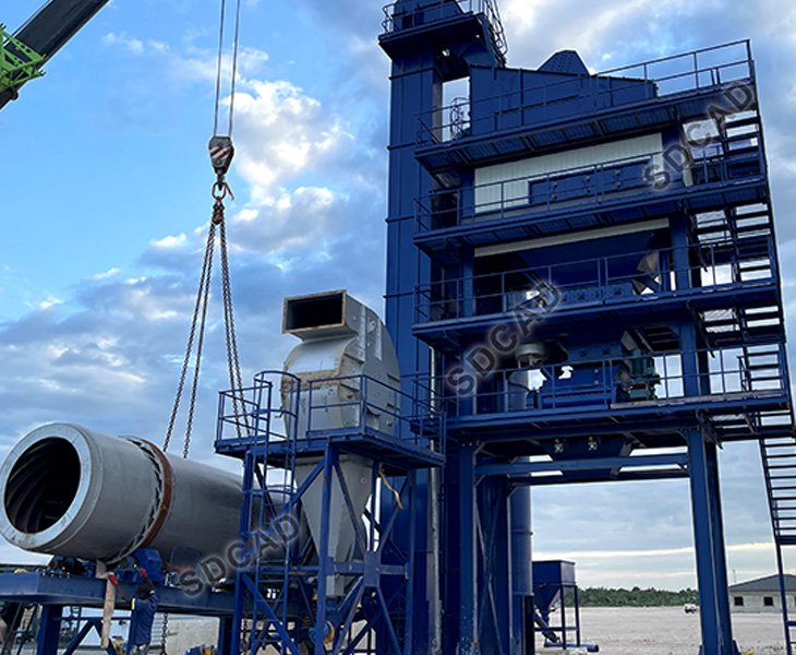 CAD082 Asphalt Mixing Plant Project