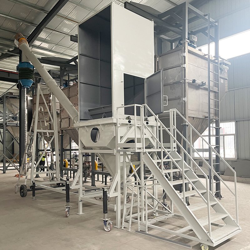 Bulk Bag Unloading with Manual Bag Removal