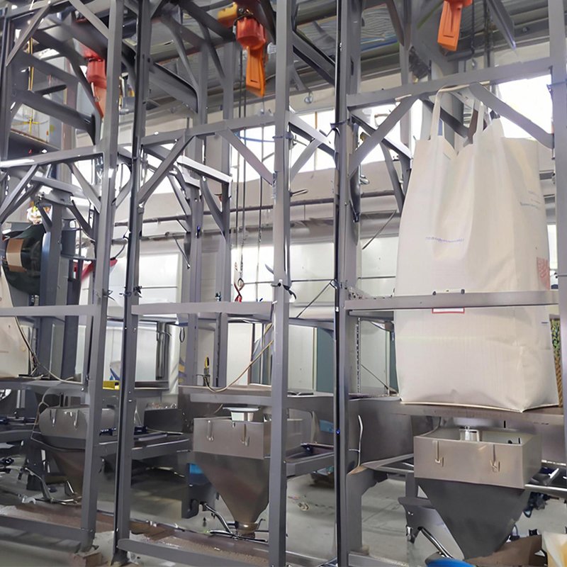 Bulk Bag Unloading with Platform