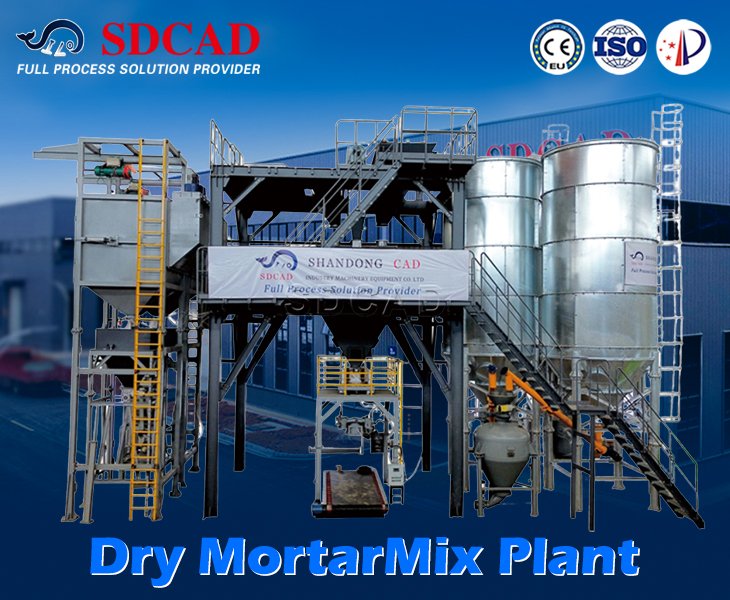 Dry Mortar Mix Plant Enables Precise Batching