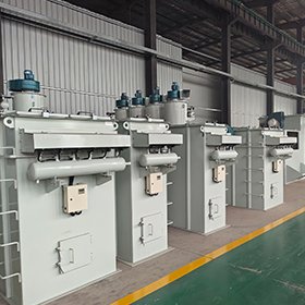 Dust collector for the cooper mine project in Chile