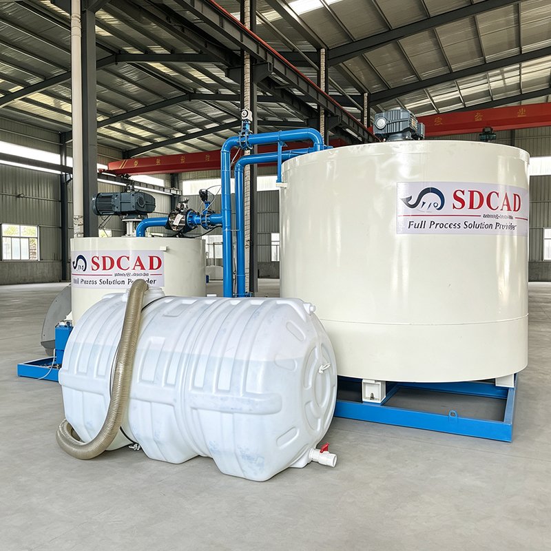 Mechanical Grout Batching Plant