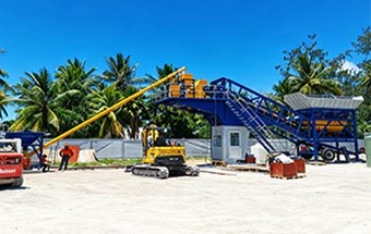 Mobile Concrete Batching Plant