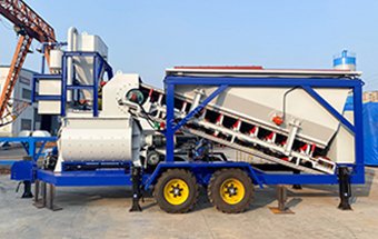 Mobile Concrete Mixing Plant
