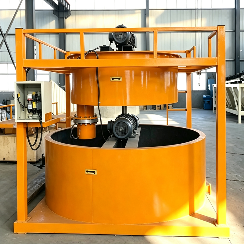Pan Concrete Mixer