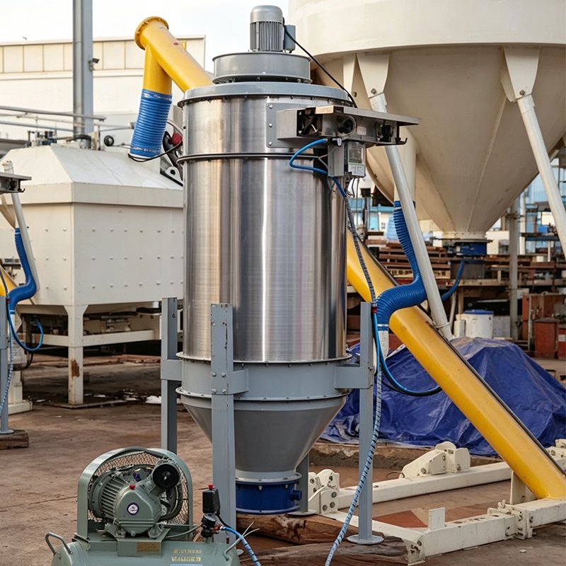 Pulse-Jet Dust Collector with Fan