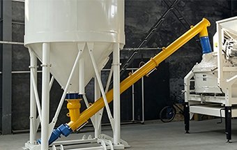 Screw conveying system