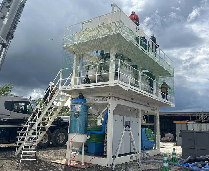 What is Grout Batching Plant